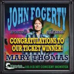 FOGERTY WFCU MARSHALL AMP WINNER