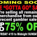 GOTTA GO COMING spring 2024