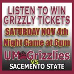 GRIZZ TIX GIVEAWAY SAC ST
