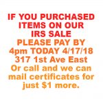 IRS PAY FOR IT WHITE