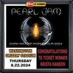 PEARL JAM WINNER